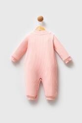 %100 Pamuk / %100 Cotton Çıtçıtlı Kız Bebek Tulum - 6