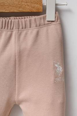 %100 Pamuk / %100 Cotton Kız Bebek Alt Üst Takım - 3