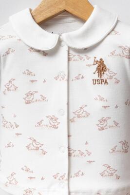 %100 Pamuk / %100 Cotton Kız Bebek Alt Üst Takım - 2