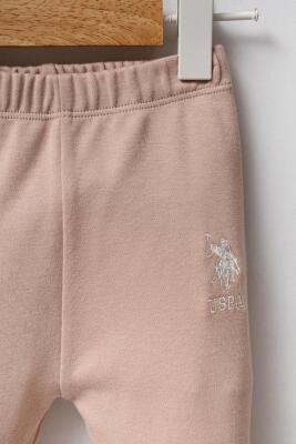 %100 Pamuk / %100 Cotton Kız Bebek Alt Üst Takım - 3