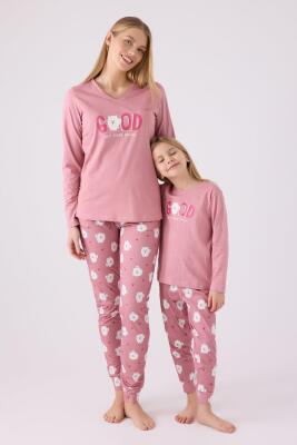 %100 Pamuk Anne Kız Pijama Takım, (ayrı ayrı fiyatlandırılır) - 1