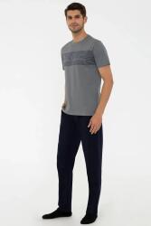 %100 Pamuk Erkek Pijama Takım - 8