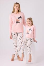 %100 Pamuk Kedi Resimli Anne Kız Pijama Takım, (ayrı ayrı fiyatlandırılır) - 1
