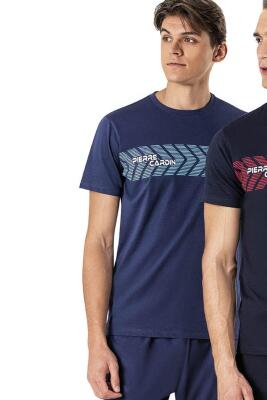 %100 Pamuk Penye Erkek Pijama Takım - 2