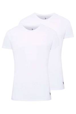 U.S. Polo Assn. - %100 Pamuklu 2'li Amerikan Yaka Kısa Kol T-shirt