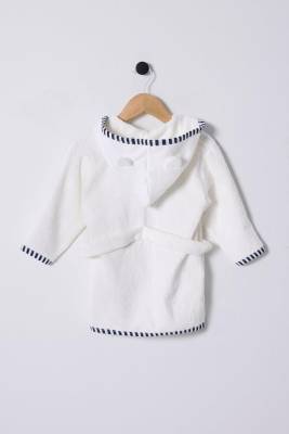 U.S. Polo Assn. - %100 Pamuklu Erkek Bebek Bornozu (1)