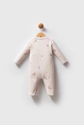 %100 Pamuklu Erkek Bebek Tulum - Thumbnail