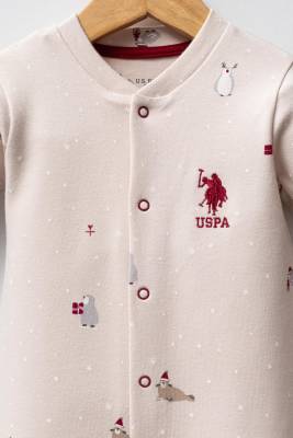 U.S. Polo Assn. - %100 Pamuklu Erkek Bebek Tulum (1)