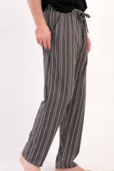 %100 Pamuklu Erkek Vienetta Büyük Beden Tek Alt Pijama - Thumbnail