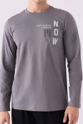 %100 Pamuklu Kışlık Erkek Pijama Takım, Cep Detaylı - 7