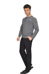 %100 Pamuklu Penye Çeyizlik Düz Renk Kutulu Erkek Pijama Takım, Kutulu Gönderilir (1)