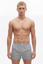 1113 Erkek Poplin Dokuma Boxer