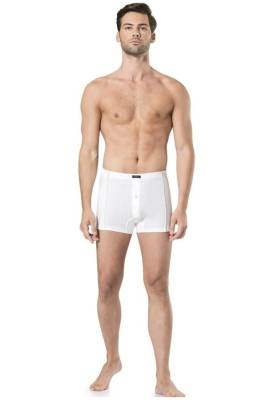 Pierre Cardin - 2 Adet %100 Pamuklu Beyaz Erkek Boxer