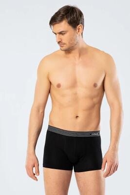 2 Adet Beyaz Erkek Boxer, %95 pamuk %5 likralı Erkek Boxer - 5