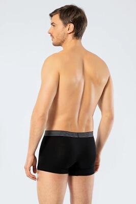 2 Adet Beyaz Erkek Boxer, %95 pamuk %5 likralı Erkek Boxer - 7