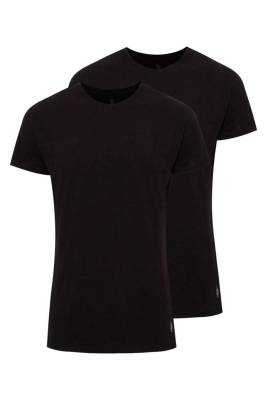 U.S. Polo Assn. - 2'li Bisiklet Yaka Kısa Kol Düz Renk T-shirt (1)