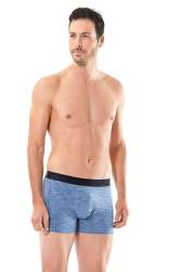 2'li Erkek Likralı Boxer, %95 pamuk %5 likra - Thumbnail