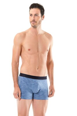 2'li Erkek Likralı Boxer, %95 pamuk %5 likra - 1