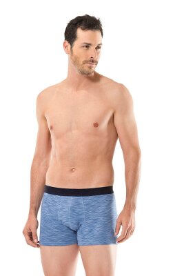 2'li Erkek Likralı Boxer, %95 pamuk %5 likra - 2