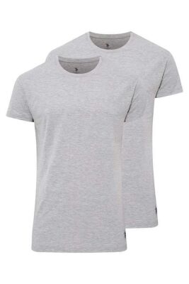 2'li Paket Yuvarlak Kısa Kol T-Shirt - 2