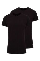 2'li Paket Yuvarlak Kısa Kol T-Shirt - 3