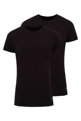 2'li Paket Yuvarlak Kısa Kol T-Shirt - 3