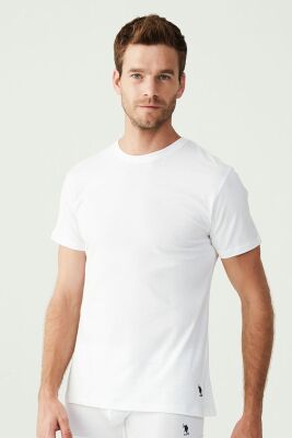 2'li Paket Yuvarlak Kısa Kol T-Shirt - 4