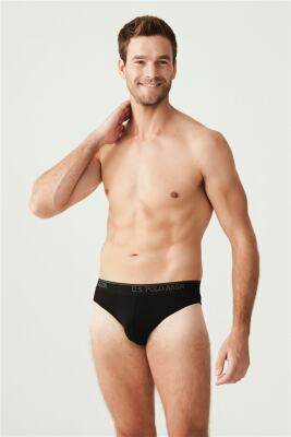 3 Adet Pamuklu Erkek Slip Külot - 4