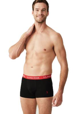 3 Adet Renkli Kemerli Likralı Lacivert Erkek Boxer - 6