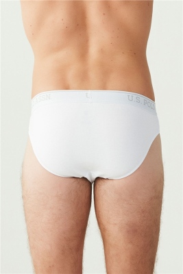 3 Adet Siyah Pamuklu Erkek Slip - 7