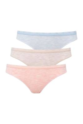 U.S. Polo Assn. - 3 lü Kadın Slip Külot