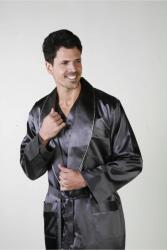 3lü Damat Saten Çeyiz Seti, Saten Robdöşambr ve Pijama Takım - 4