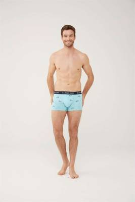 3'lü Likralı Erkek Boxer - 7