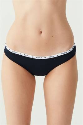 3'lü Paket Kadın Slip - 8