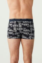 3'lü Pamuklu ve Likralı Erkek Boxer, , Uspa Yazı Baskılı Likralı Erkek Boxer - 8