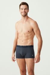 3'lü Pamuklu ve Likralı Erkek Boxer, , Uspa Yazı Baskılı Likralı Erkek Boxer - 9