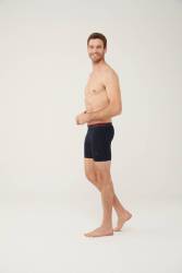 3'lü Uzun Paça Erkek Boxer - Thumbnail