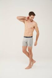 3'lü Uzun Paça Erkek Boxer - 11