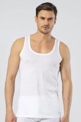 5 Adet %50 Modal %50 Pamuk Erkek Beyaz Atlet Cacharel 1201 - 3