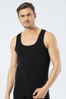  5 Adet Erkek Beyaz Atlet %47Modal %47Pamuk %6 Likra 1401 - 4