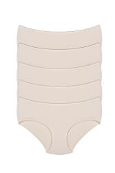 5 Adet Lazer Kesim İz Yapmayan Dikişsiz Görünmez Külot, Ağı Pamukludur - 1