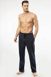 % 50 pamuk % 50 modal Erkek Tek Alt Pijama - Thumbnail