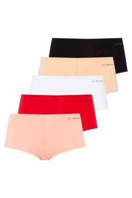 5'li Kıl Lastikli Kadın Şort Boxer - 3