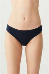 5'li Paket Kadın Düşük Bel Slip Pamuklu Karışık Renkli - 4