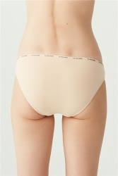 5'li Paket Kadın Düşük Bel Slip Pamuklu Karışık Renkli - 12