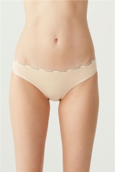 5'li Paket Kadın Düşük Bel Slip Pamuklu Karışık Renkli - 14