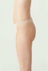 5'li Paket Siyah Beyaz Ten Karışık Renkli Kadın String - 5