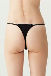 5'li Paket Siyah Beyaz Ten Karışık Renkli Kadın String - 6