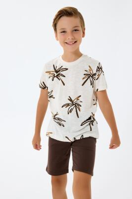 Aile Kombini Yazlık Şortlu Pijama Takımı %100 Pamuk- Ürünler Ayrı Ayrı Satılır, Kombin İçin Ayrı Ayrı Sırayla Sepete Eklenmelidir-%100 Pamuk - 2