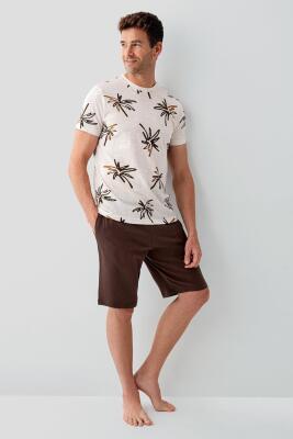 Aile Kombini Yazlık Şortlu Pijama Takımı %100 Pamuk- Ürünler Ayrı Ayrı Satılır, Kombin İçin Ayrı Ayrı Sırayla Sepete Eklenmelidir-%100 Pamuk - 5